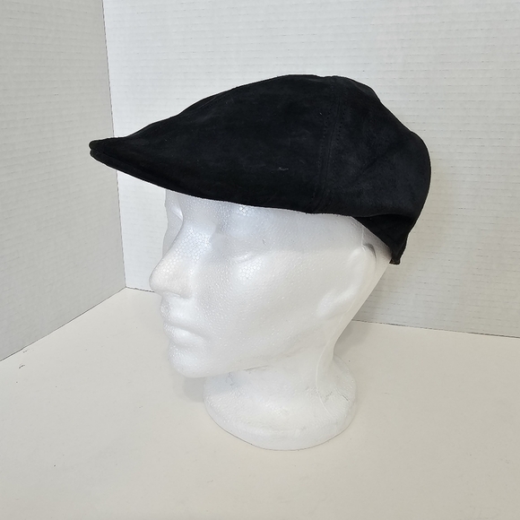 Goorin Bros Navy Blue Genuine Suede Flat Cap - Picture 6 of 8